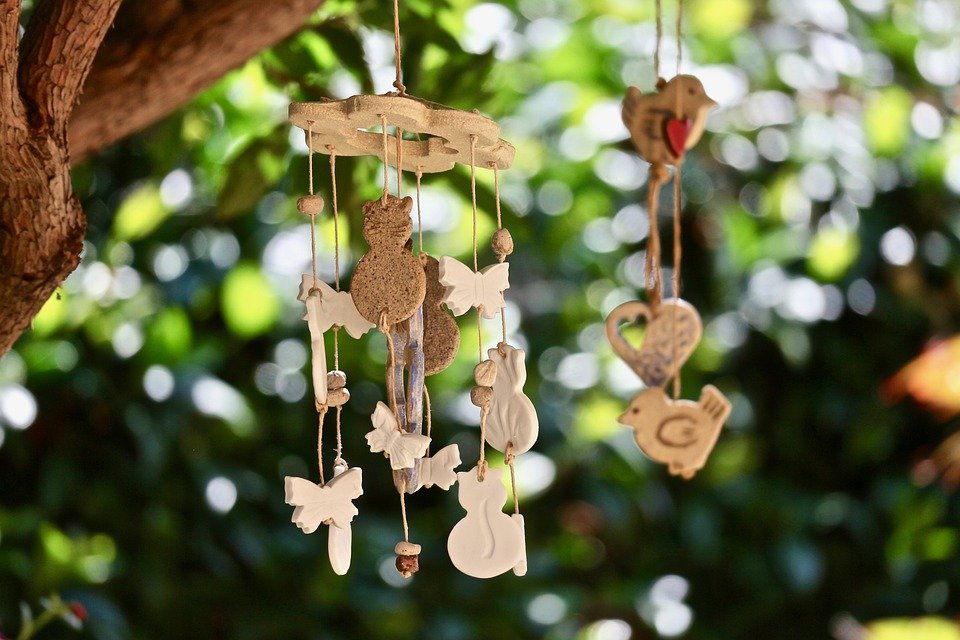 Chimes Of Wind, Decorations, Garden, Ornaments
