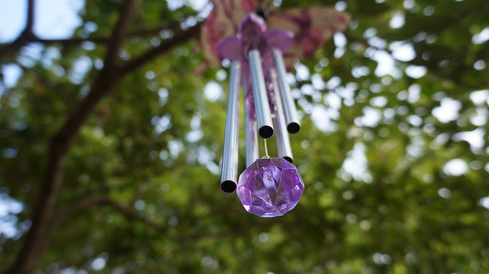 Wind Chimes, Garden Decor, Decorative, Hanging, Chimes